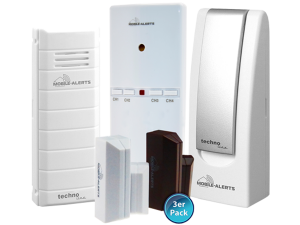 MA 10025 mit Kontaktsensoren, Alarmsensor und Temperatursensor