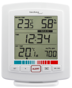 WL 2000 Temperaturstation mit Luftgüteanzeige